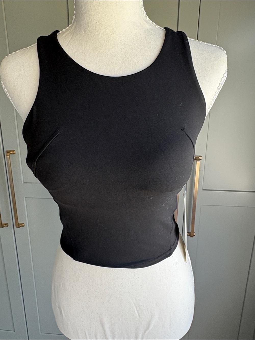 Lululemon Athletica Wunder Train Racer back Tank Top NWT Black size 4